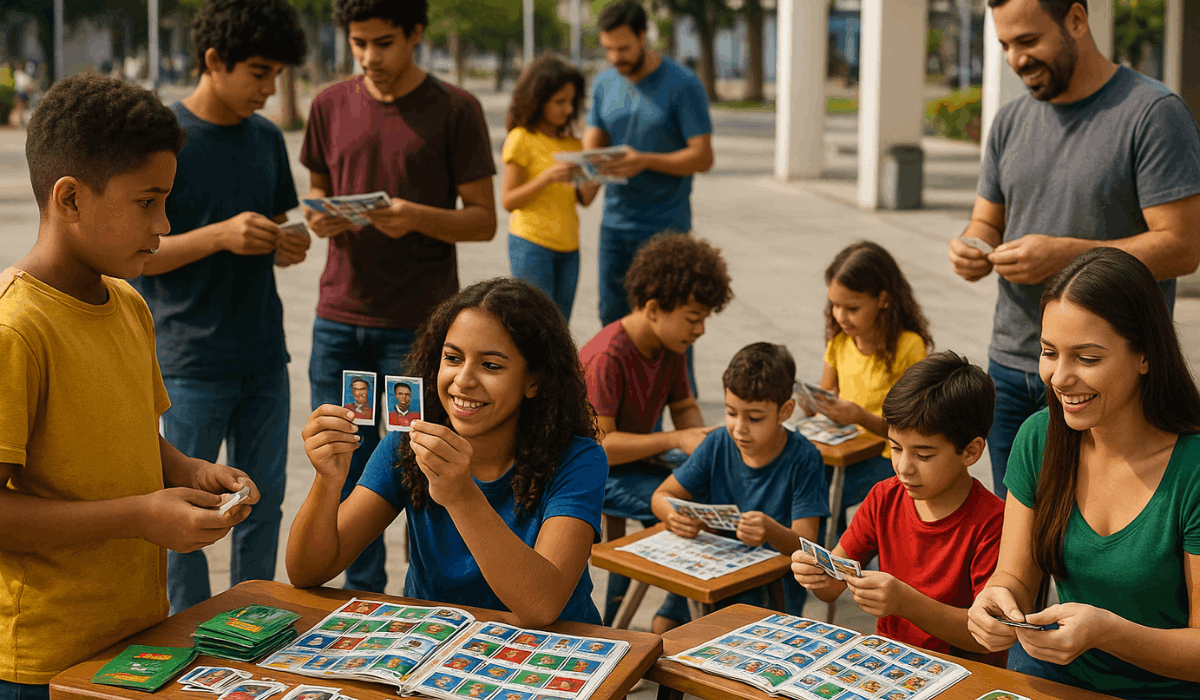 The Panini Sticker Craze in Brazil: From 1970 to Today