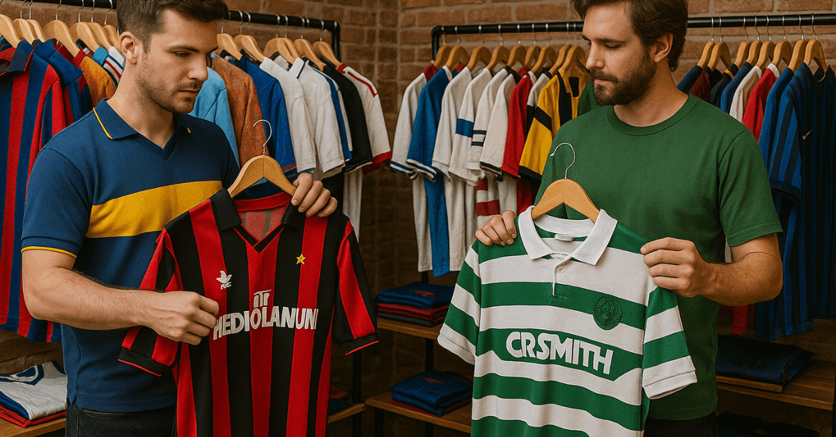 Complete Guide to the Most Sought-After Retro Football Shirts