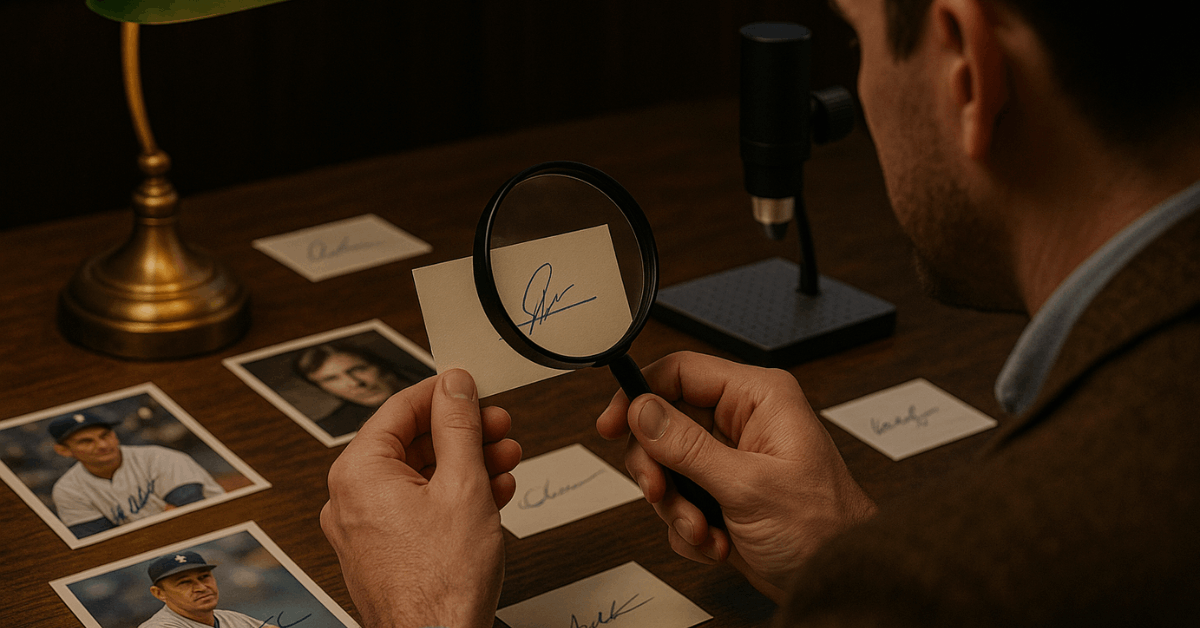 How to Verify the Authenticity of Autographs