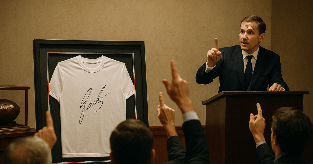 The Market for Autographed Shirts: How It Works