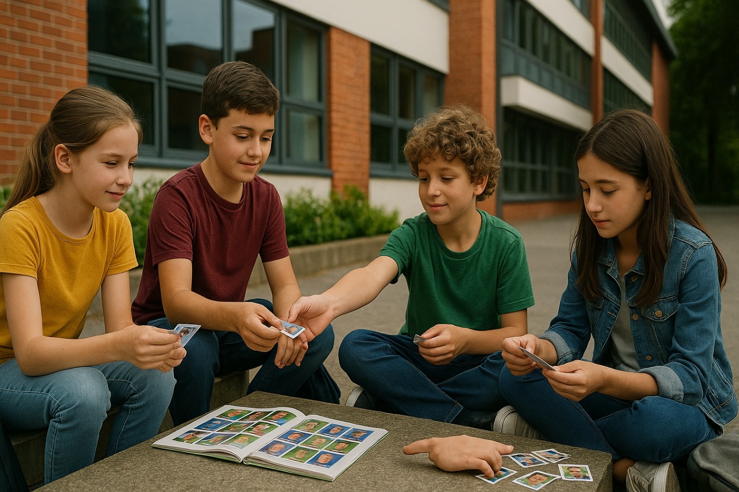 The Culture of Sticker Trading in Schools and Parks