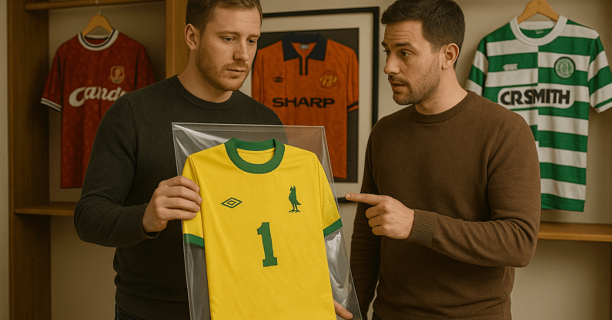 How to Preserve Old Football Shirts Without Losing Value