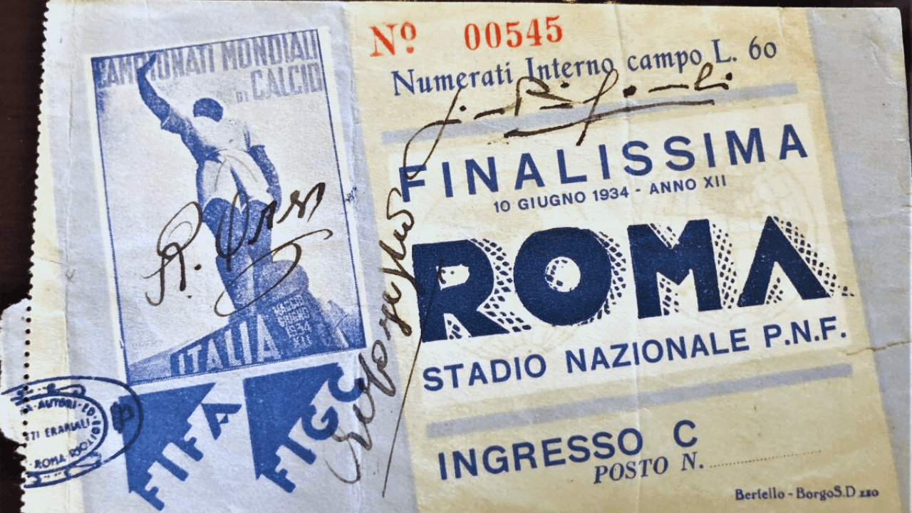 The Market for Old Football Tickets