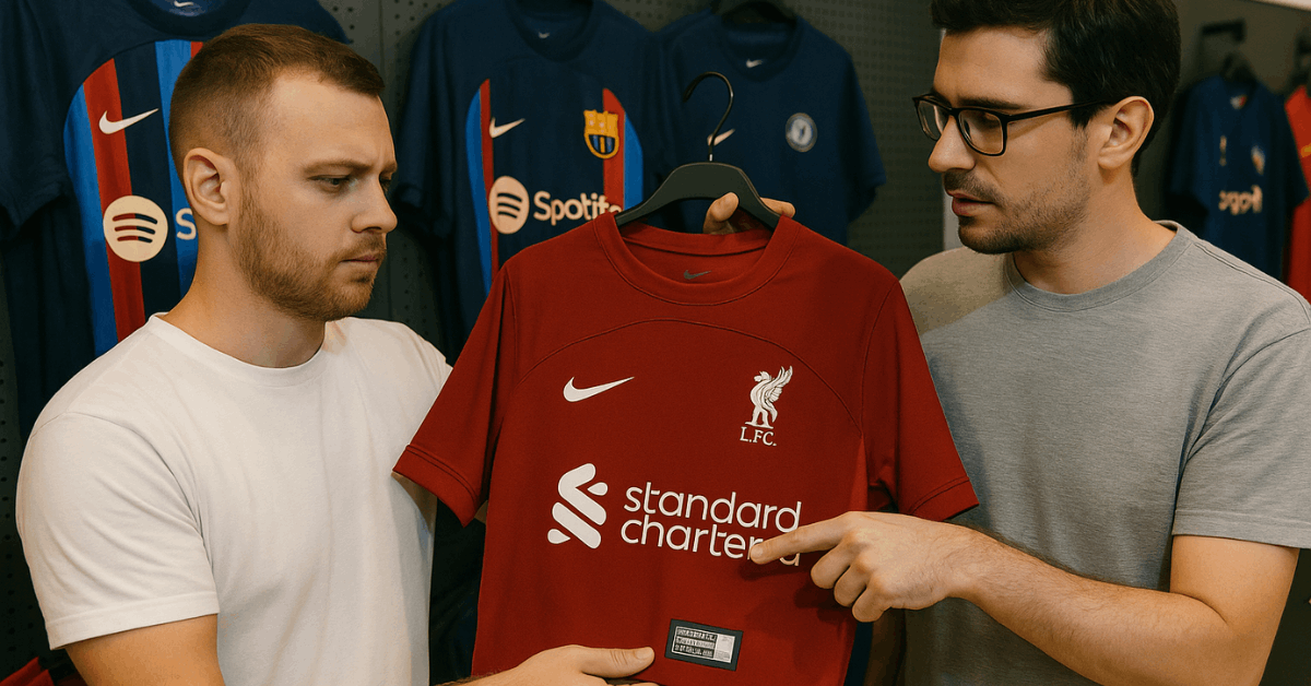 How to Identify an Original Football Shirt and Avoid Counterfeits