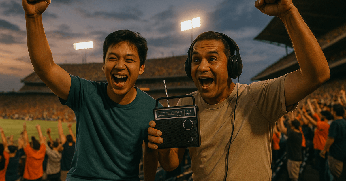 Radio Broadcasts That Changed the Way Fans Cheer