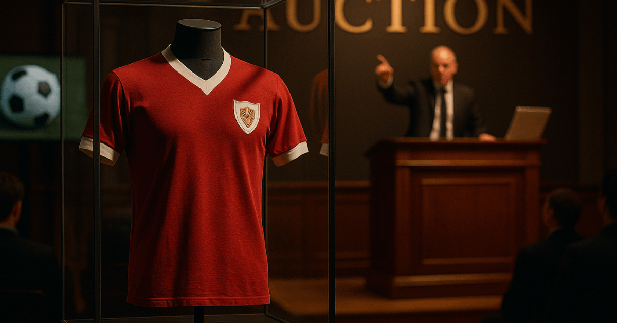 The Most Expensive Football Shirt Ever Sold at Auction