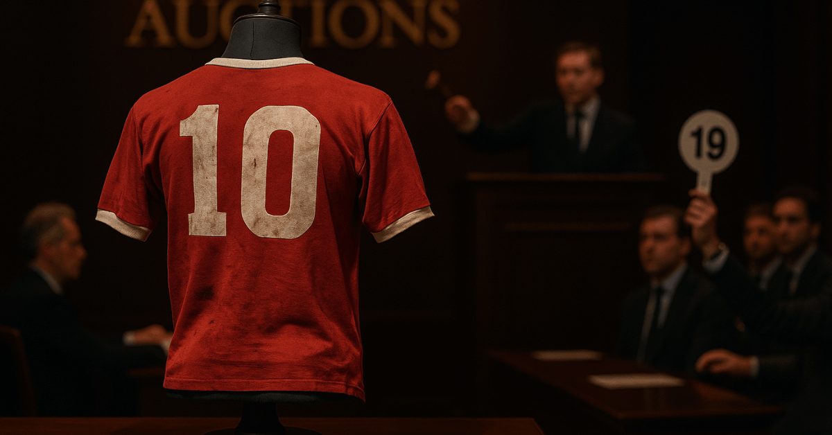 The Most Expensive Football Shirt Ever Sold at Auction