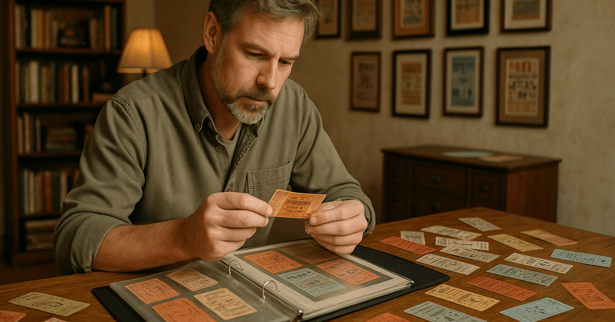 How to Build a Collection of Historic Tickets