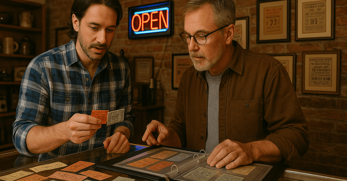 How to Build a Collection of Historic Tickets