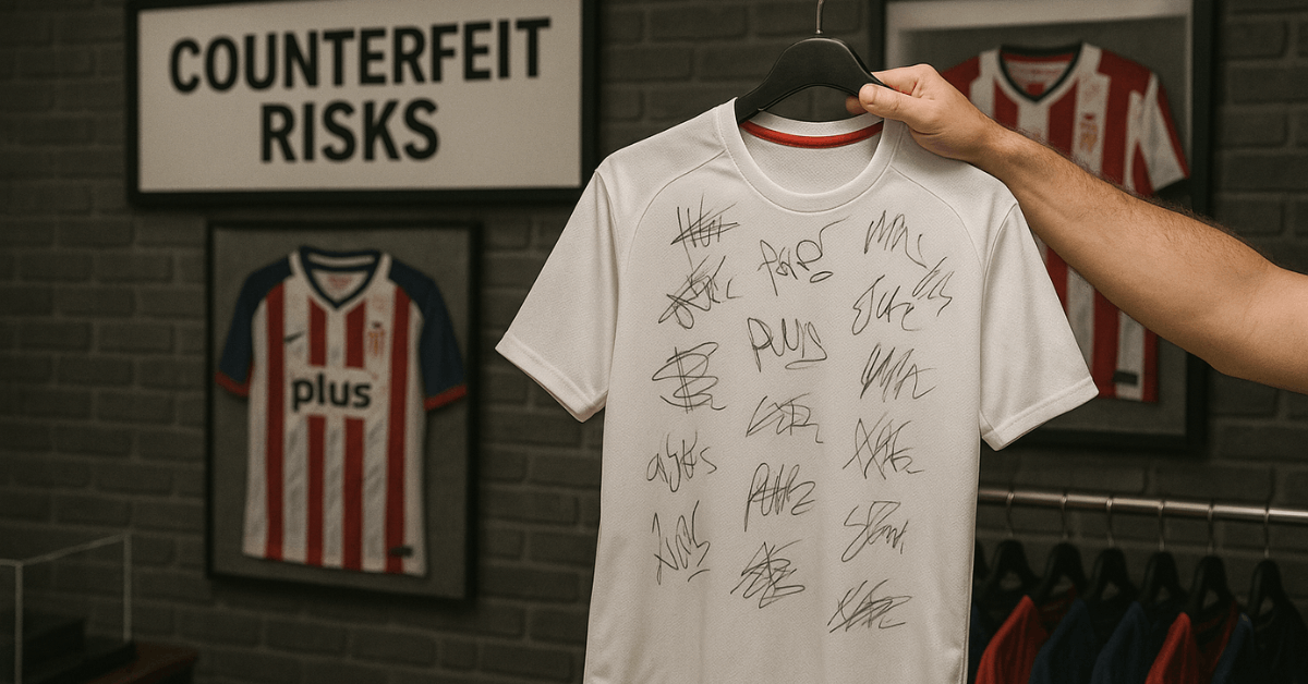 The Market for Autographed Shirts From Champion Teams