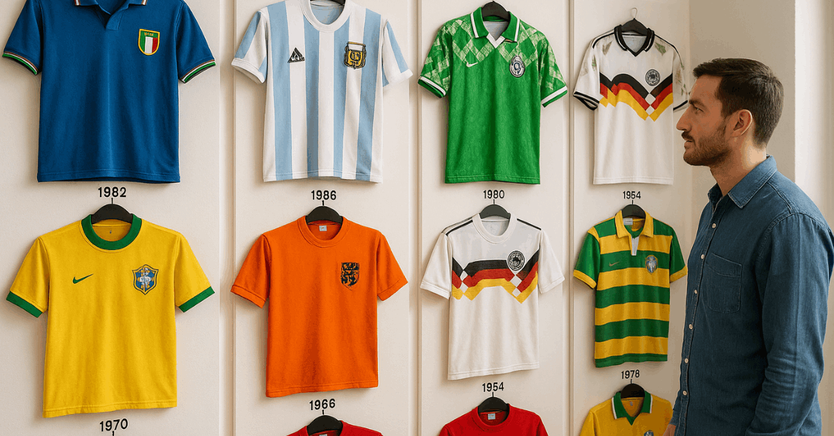 10 Historic Football Shirts That Marked World Cups