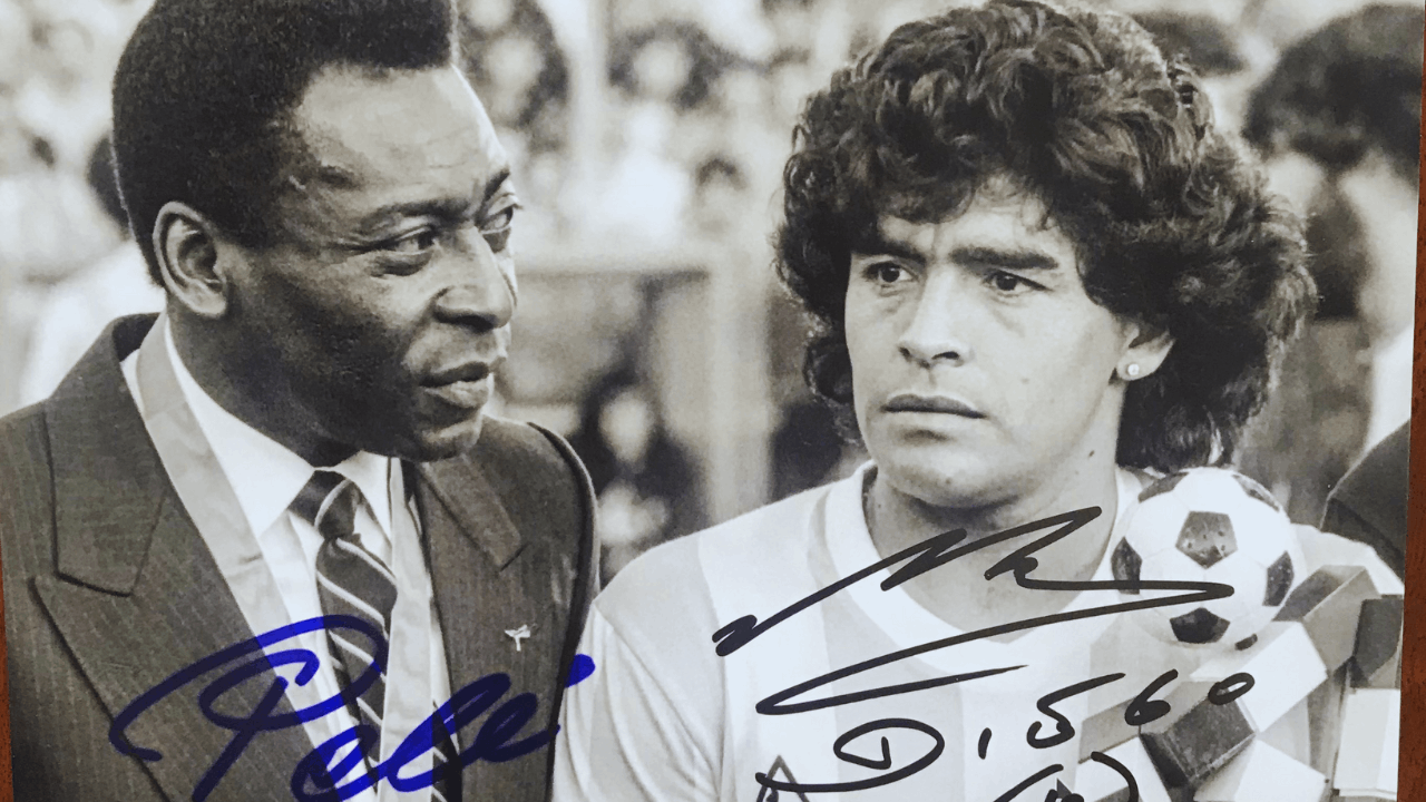 How Much Is a Pelé or Maradona Autograph Worth?