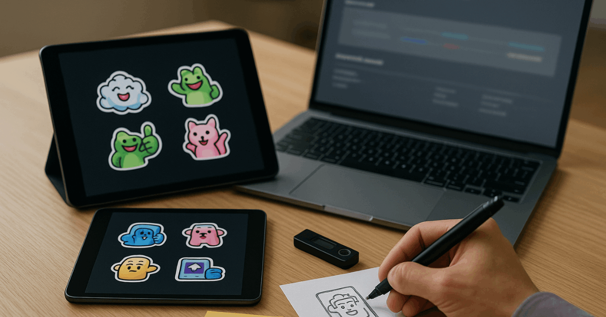 The Impact of Technology: Digital Stickers and NFTs