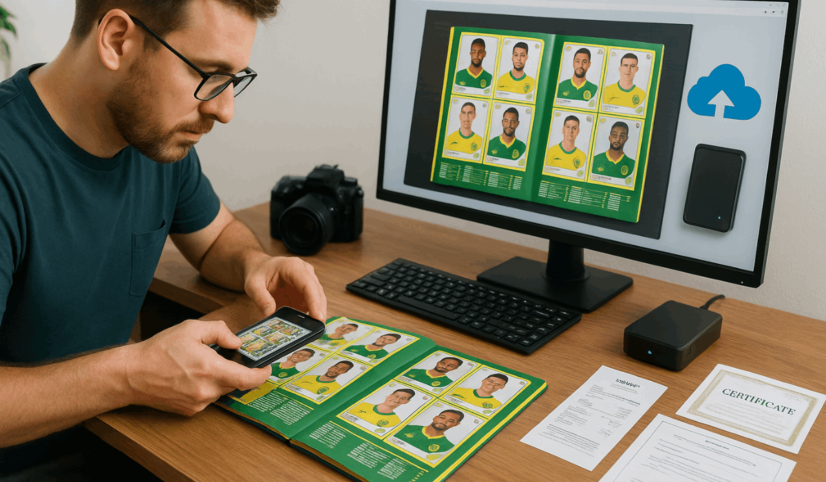 How to Organize and Protect Old Sticker Albums